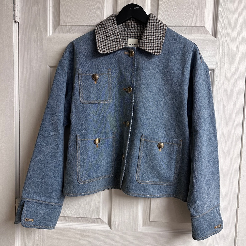 Elias Denim Jacket Front Button - Picture 4 of 7